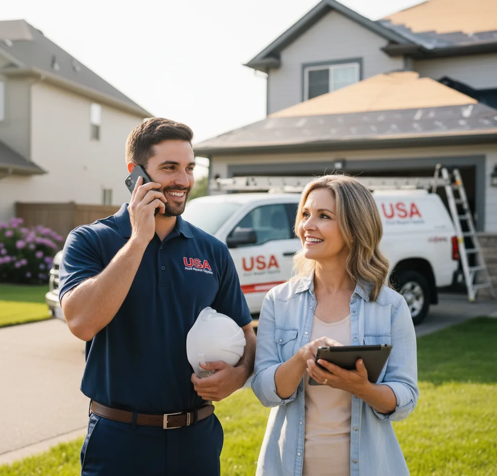 USA Roof Repair Experts customer support in Shannon
